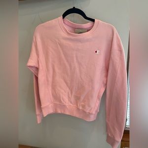 Champion Reverse Weave Crew Sweatshirt Size XS GF750 Pink Candy